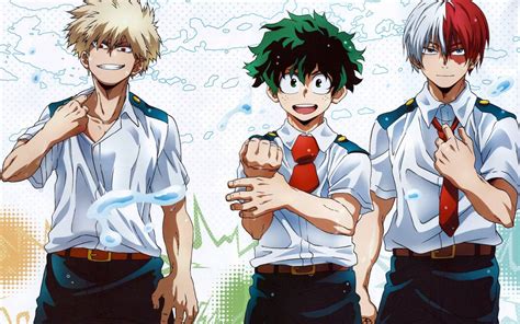 deku bakugou todoroki.
